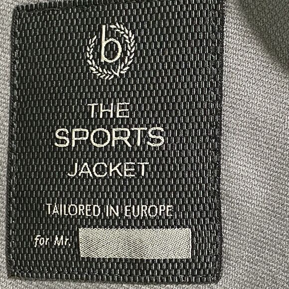 BUGATTI Men EU 32 US 42 'The Sports Jacket' Cotton Blend Sports Coat Canvas NEW! - Picture 10 of 12
